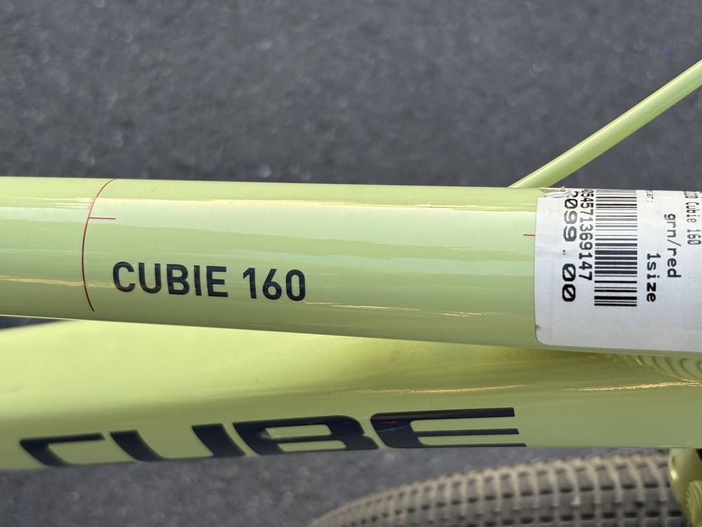 Rower dzieciecy CUBE cubie 160