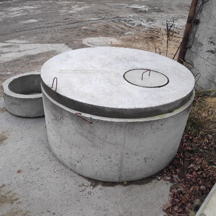 Kręgi betonowe 60cm, 120cm, dryny, przykrycia studni