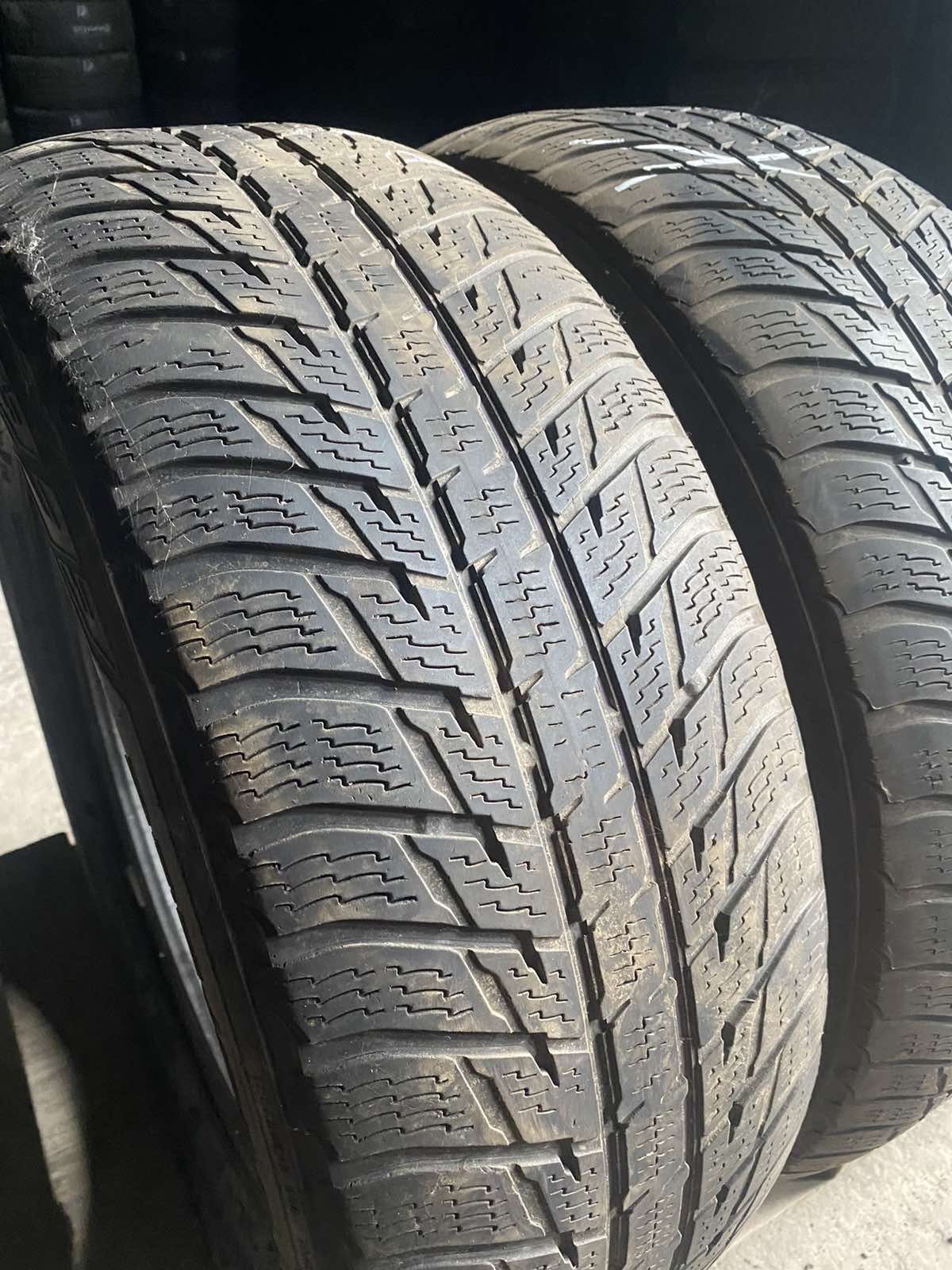 235.60.17 Nokian 2шт зима БУ склад шины резина из Европы 60 R17