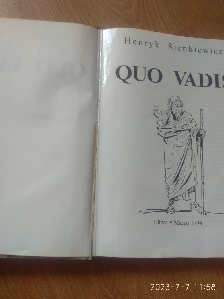 Quo vadis Sienkiewicz