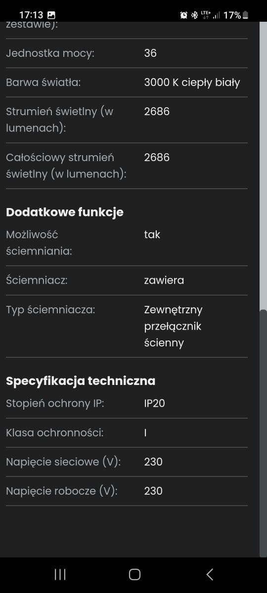 Sprzedam nowe lampy