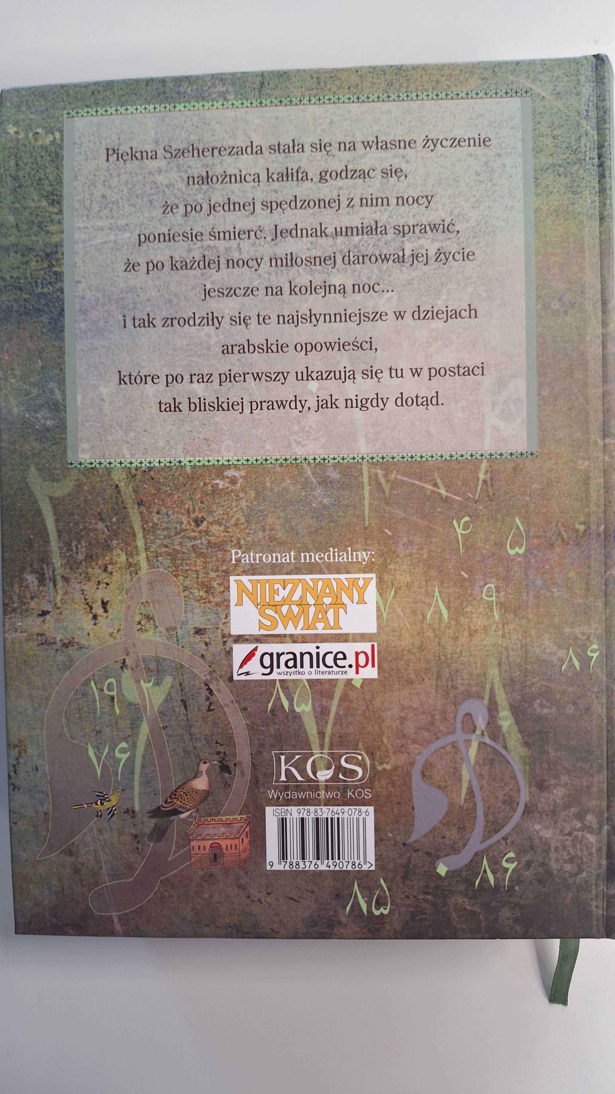 Książka Tysiąc i jedna noc z Szecherezadą