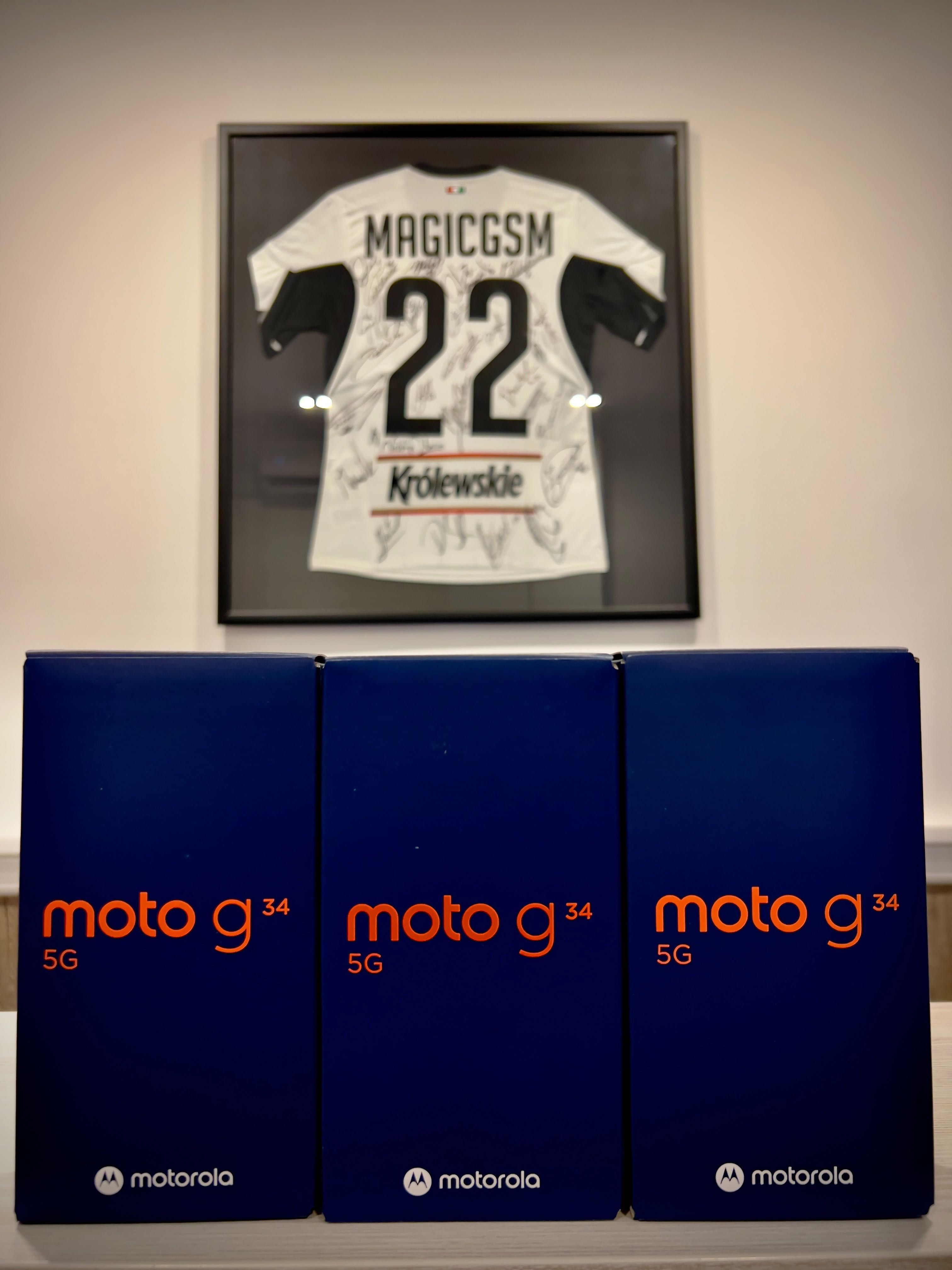 Firma Sklep MagicGsm Nowa Motorola Moto G34 5G 4/128GB PL.Dystrybucja