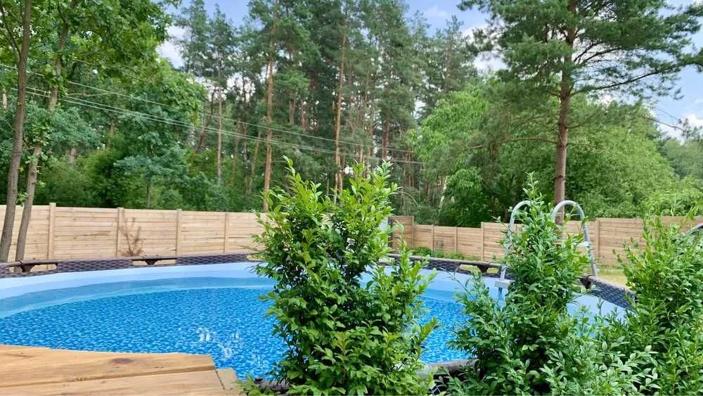 Посуточно. Бассейн. Чан на дровах. Генератор. Сауна. Подобово