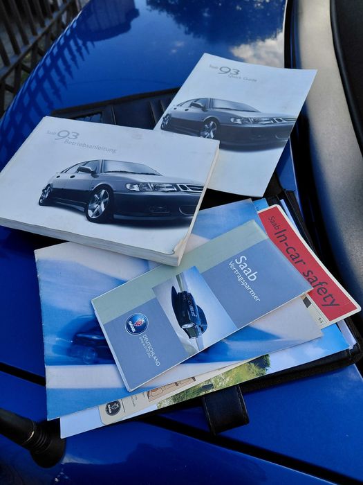 Piękny KLASYK Saab 93 Cabrio 2.0 TURBO  SKÓRY klima oryginał! ZAMIANA