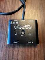 Przełącznik dwukierunkowy usb kceve c201 kvm 8k przy 60 hz
