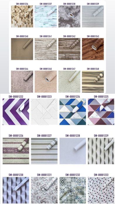 Самоклеющаяся пленка ассортииент