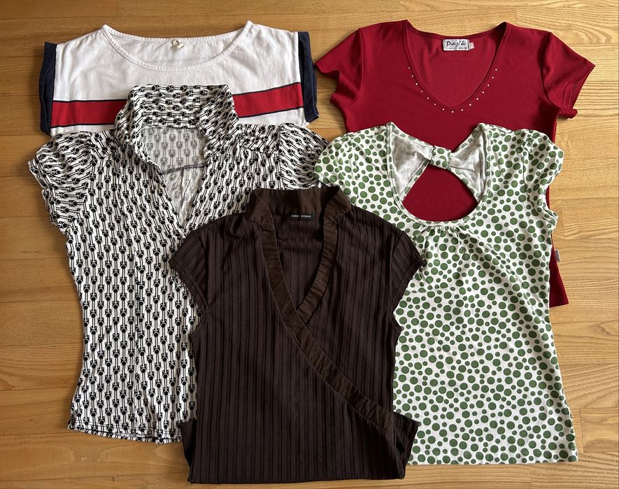 Bluzka damska Top z krotkim rękawkiem New Look 36 S