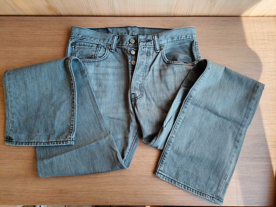 Джинси Levi's Premium 501® Original Fit Men's Jeans сірі W32L34