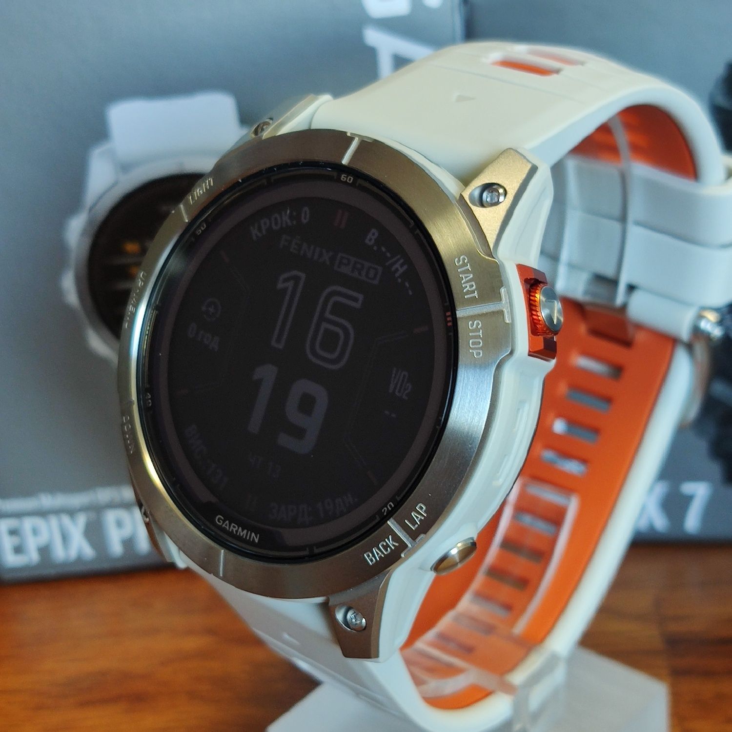 Garmin fenix 7X Pro Sapphire Solar Titanium 010-02778-15