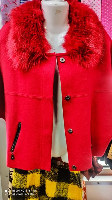 Кардиган на хутрі