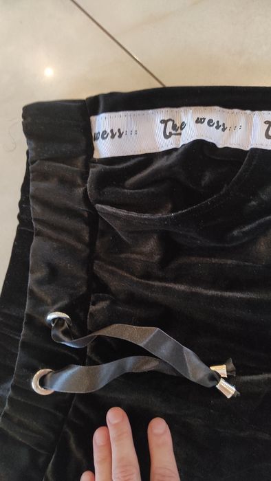 NOWY dres welurowy M/L