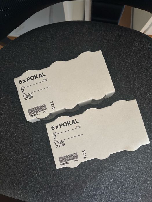 Kieliszki Pokal ikea 12 szt