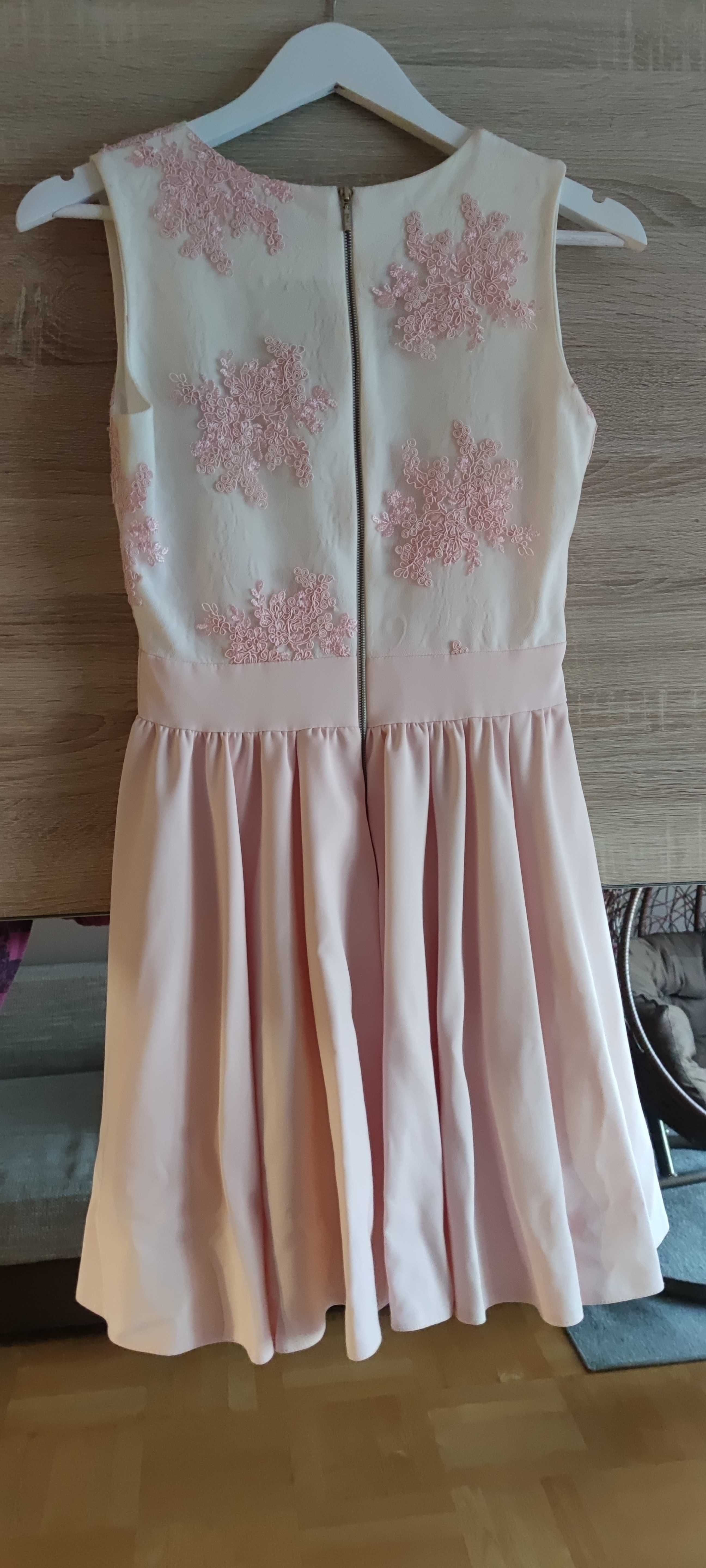 Elegancka wizytowa sukienka  r. 36