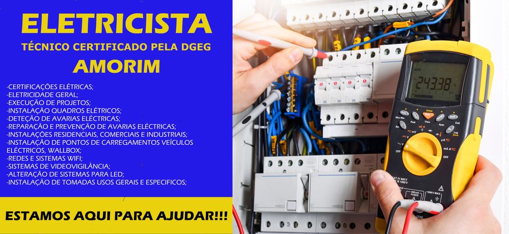 Eletricista Técnico Certificado pela DGEG