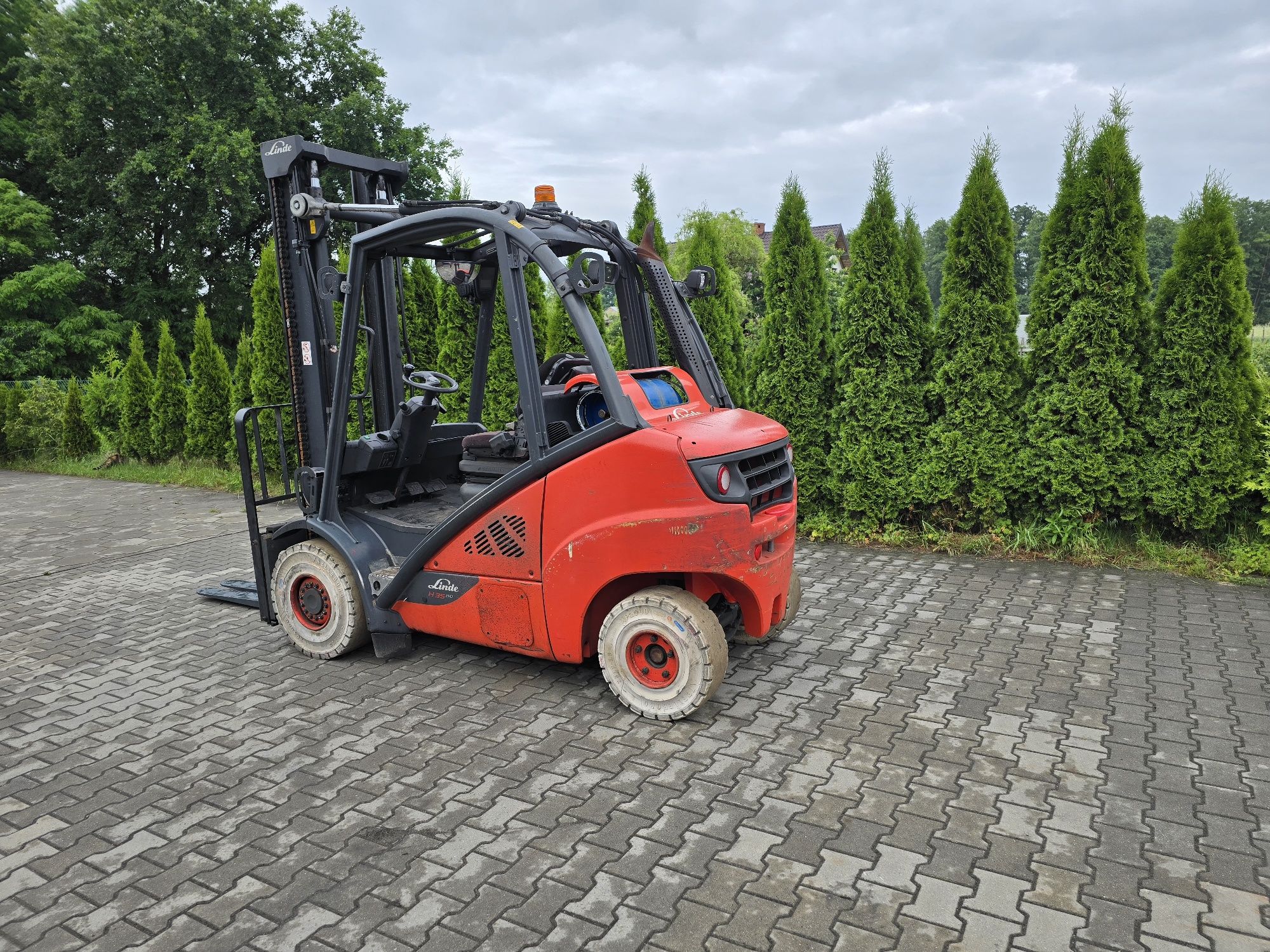 Linde H35T-02 rok 2017 Import Niemcy
