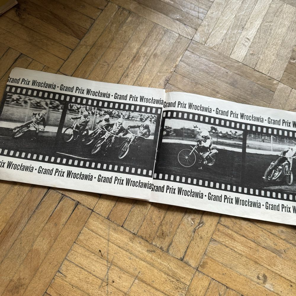 Program żużel wrocław 1971 mistrzostwa świata broszura