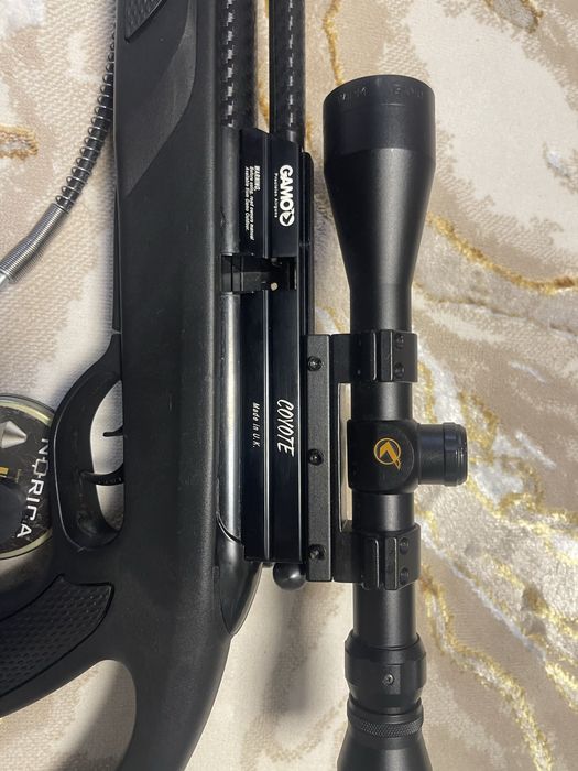 Gamo coyote black whisper pcp 5.5mm