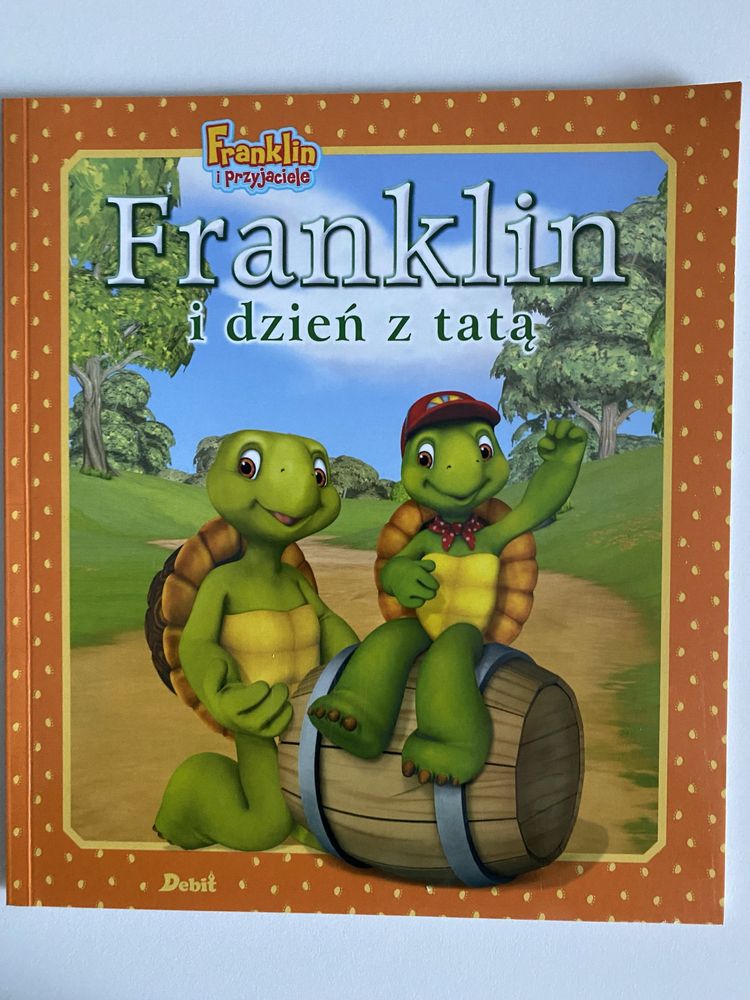 Sprzedam książki Franklin i Dzień z tatą oraz Franklin ma zły dzień