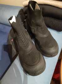 Buty zara 44 dzianina sport adidasy platforma męskie tkmaxx czarne pra