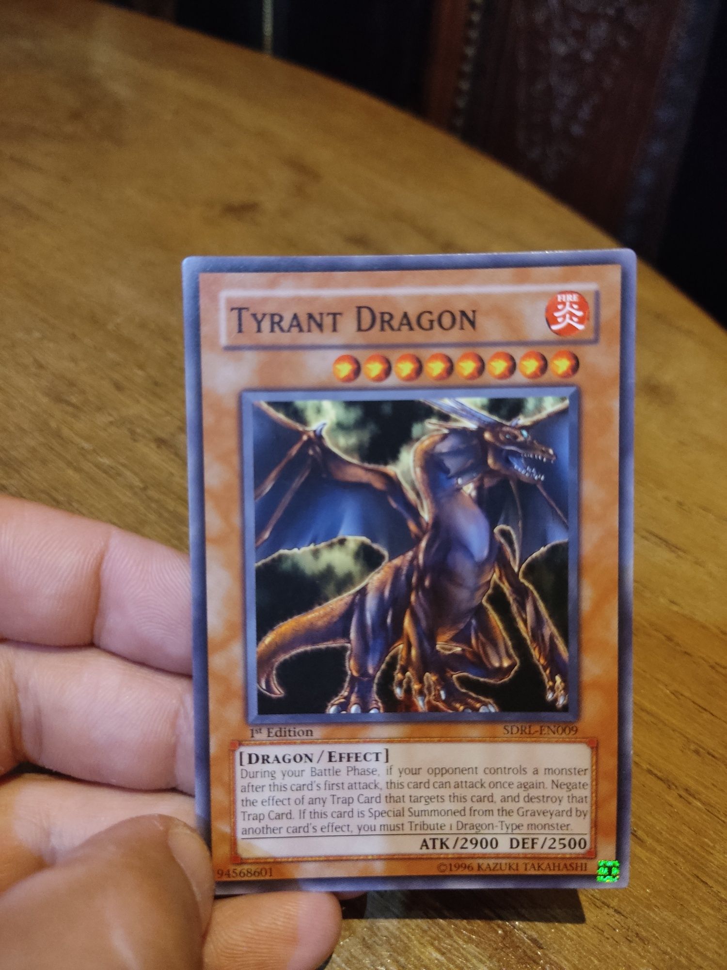 Yu-Gi-Oh Tyrant Dragon