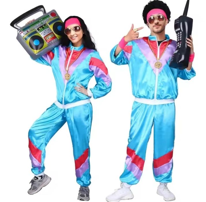 Чоловічий, жіночий костюм ретро,хіппі,дискотека,диско 90-х, 80-х, 70-х