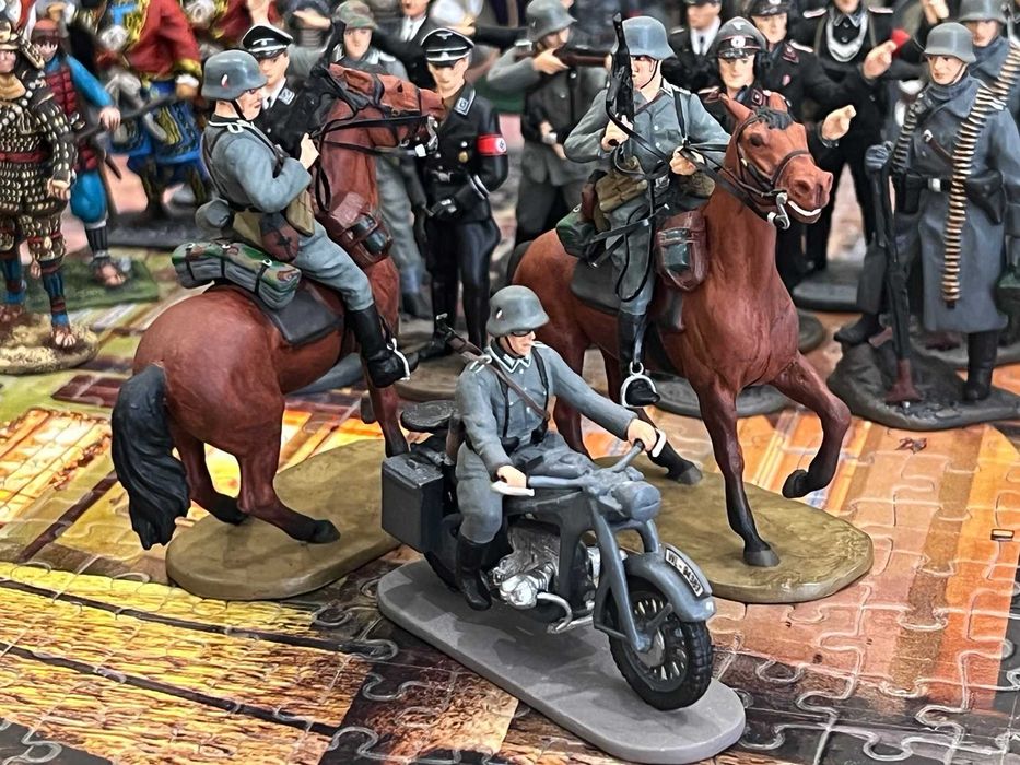 Оловянные солдатики ВОВ. Фашистская Германия ручной раскрас