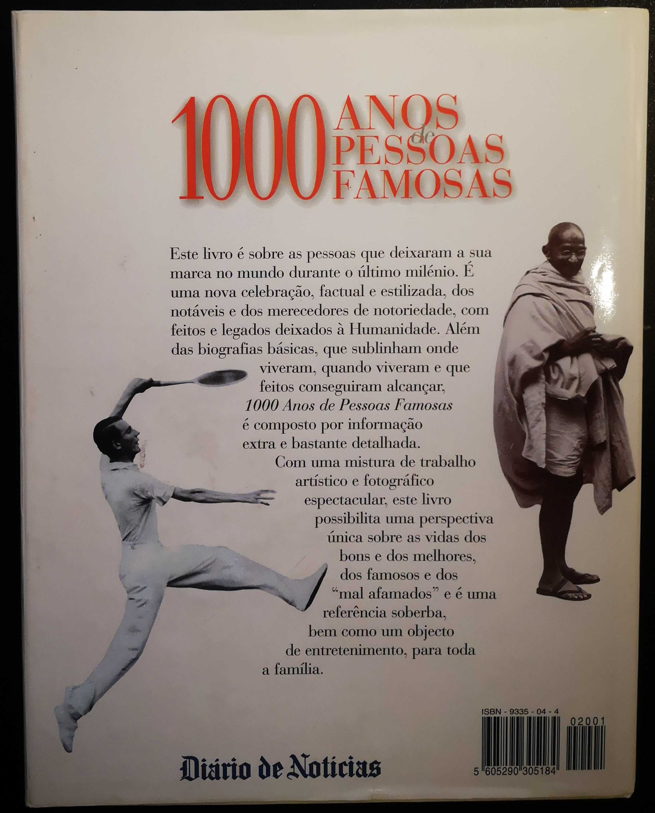 "1000 Anos de Pessoas Famosas" - Diário de Notícias