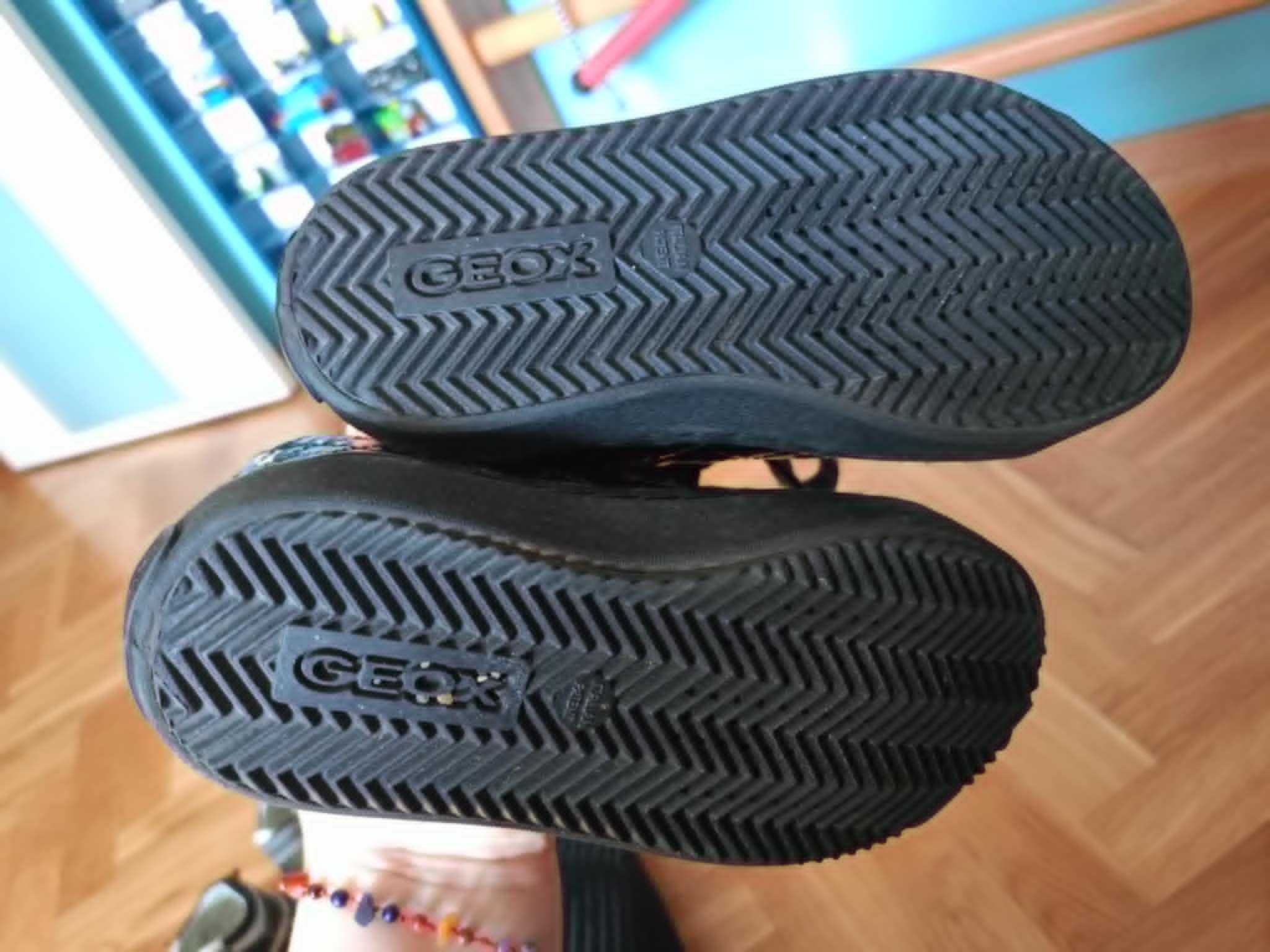 zestaw - 2 pary butów świecące GEOX trzewiki / sneakersy