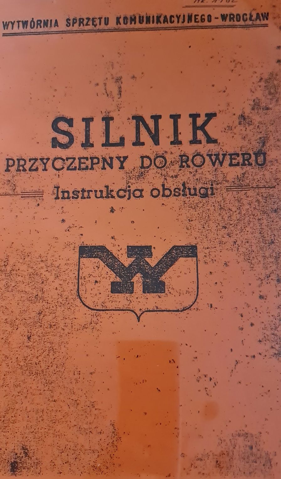 Silnik rowerowy GNOM z lat 50-tych