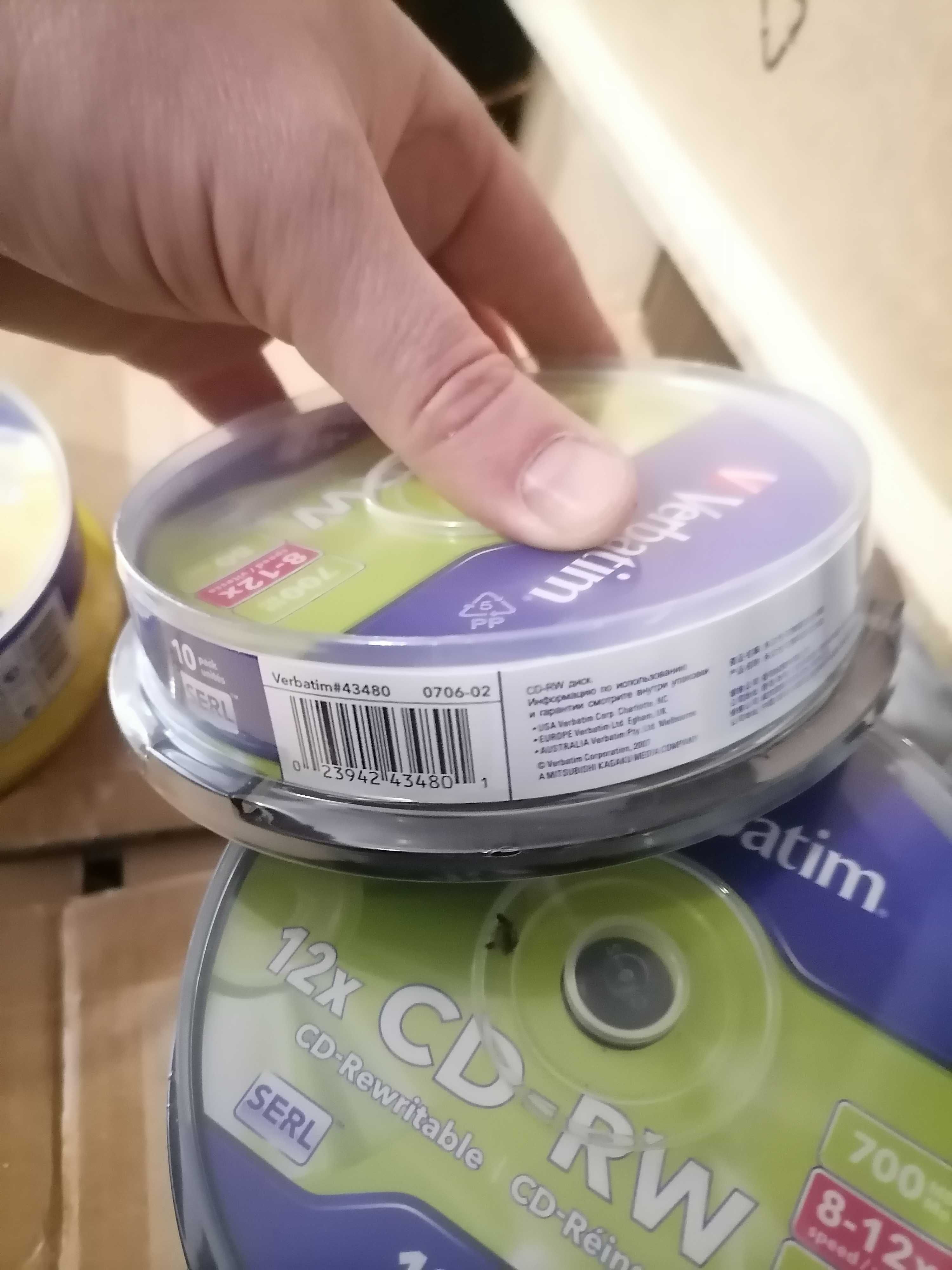 Диски Verbatim CD DVD