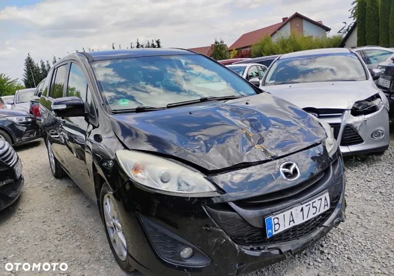Mazda 5 2013, 2.0 Benzyna, 7 mio osobowa. Uszkodzony przód. Jeździ.