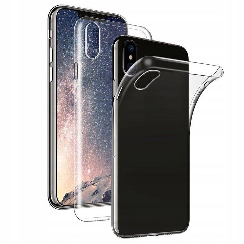 Etui Case Silikon Przezroczyste Do Iphone X Xs
