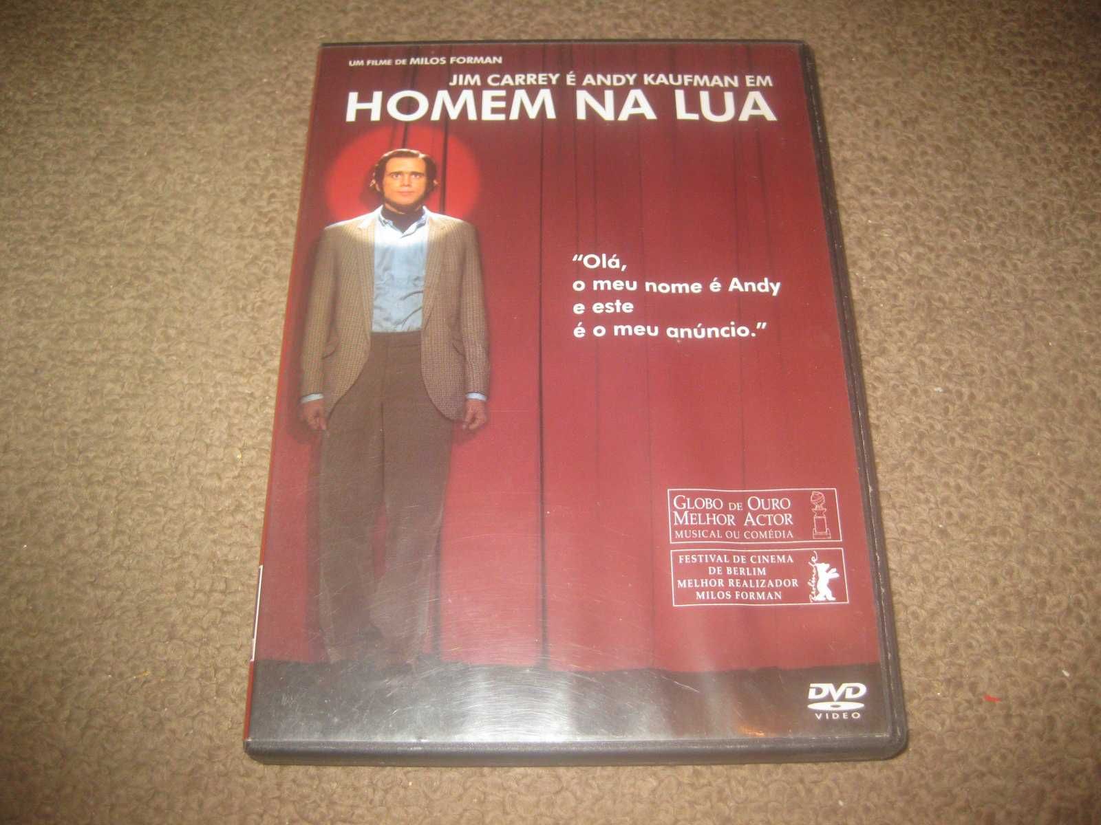 DVD "Homem na Lua" com Jim Carrey