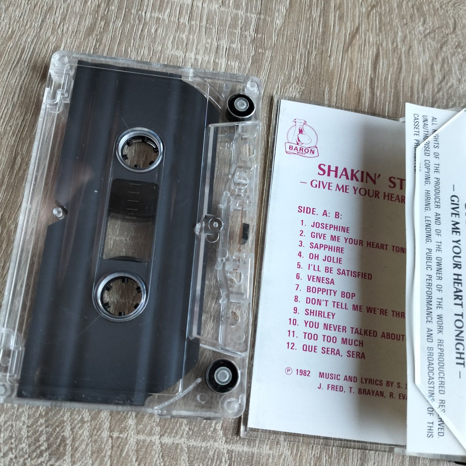 Kaseta magnetofonowa Shakin' Stevens