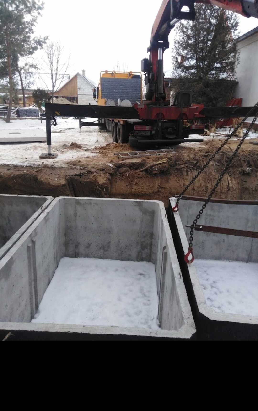 Szambo 10m3 Nisko/zbiorniki betonowe na deszczówkę/ścieki/gnojowice