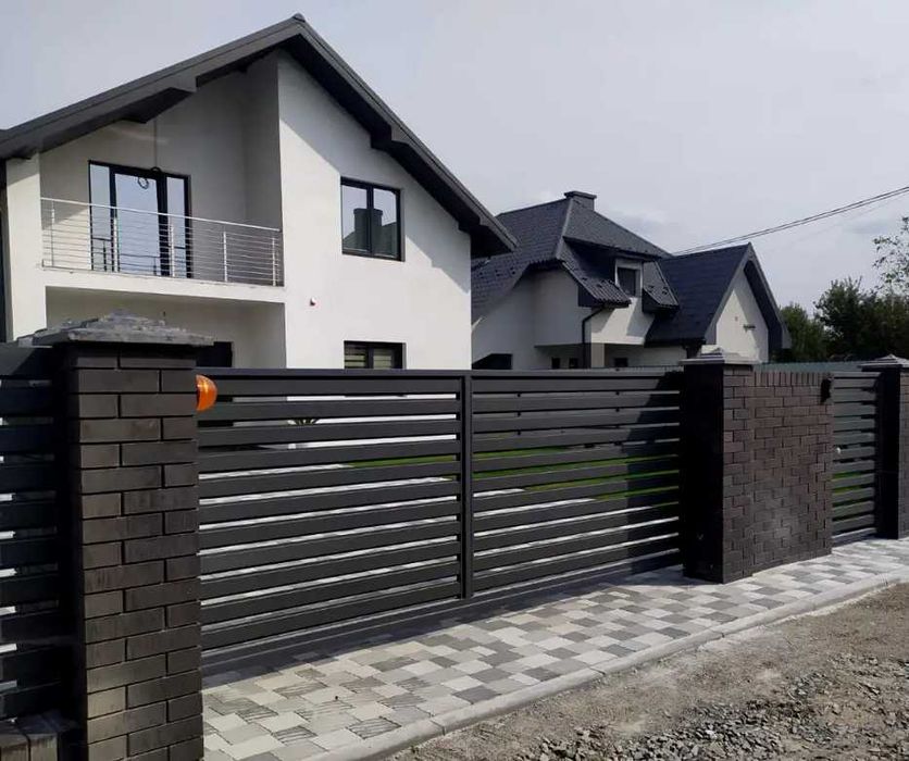 Відкатні ворота 4 метри, Відкатні ворота 5 метрів, Каркас воріт