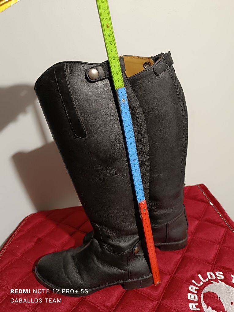 39 oficerki jeździeckie 39/45/34 Steeds łydka 34