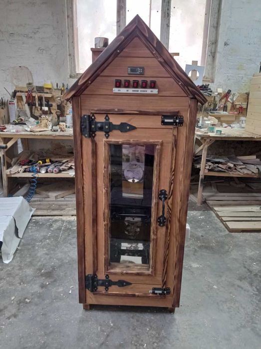 Професійна Коптильня на 40 кг утеплена.