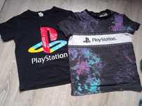 2 szt. koszulki z krótkim rękawem t-shirty Play Station rozmiar 134