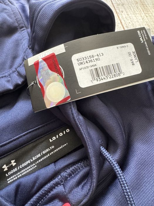 Under Armour Чоловічий худі/светр L на флісі