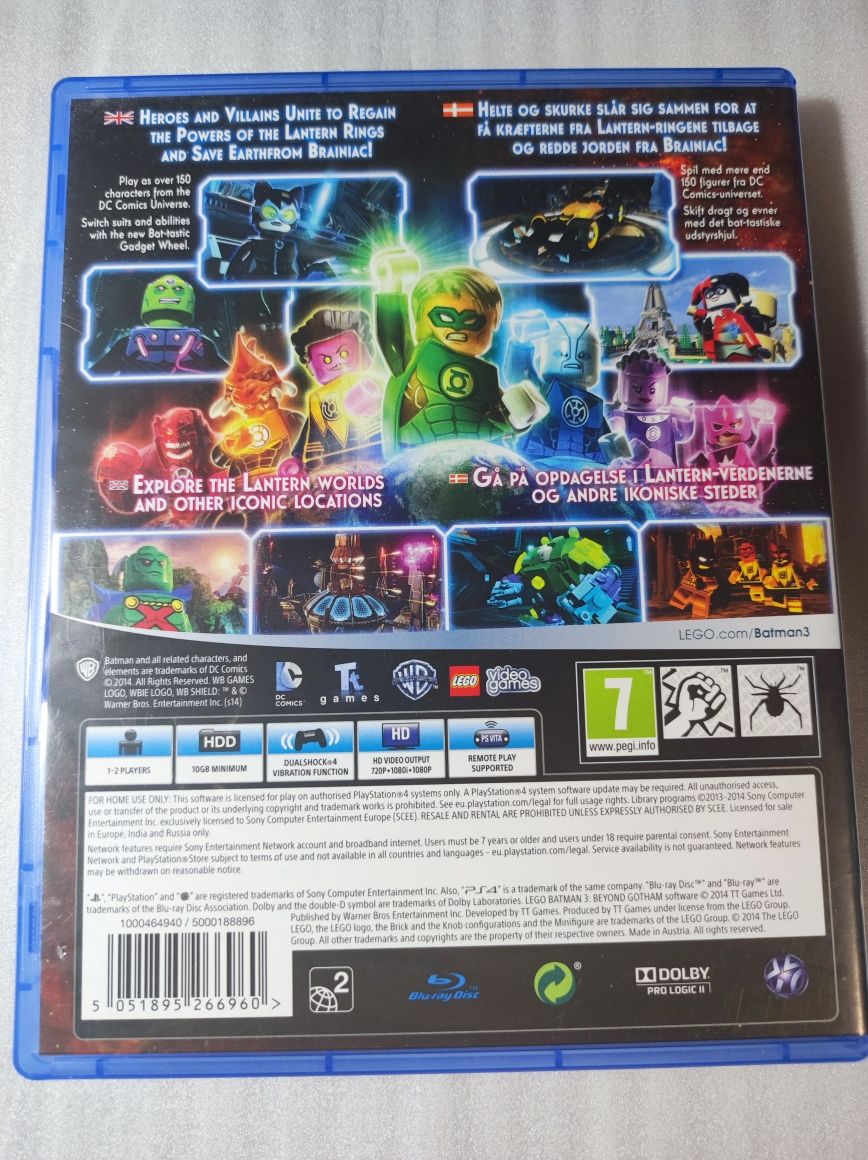 Lego Batman 3 Beyond Gotham | Gra PS4