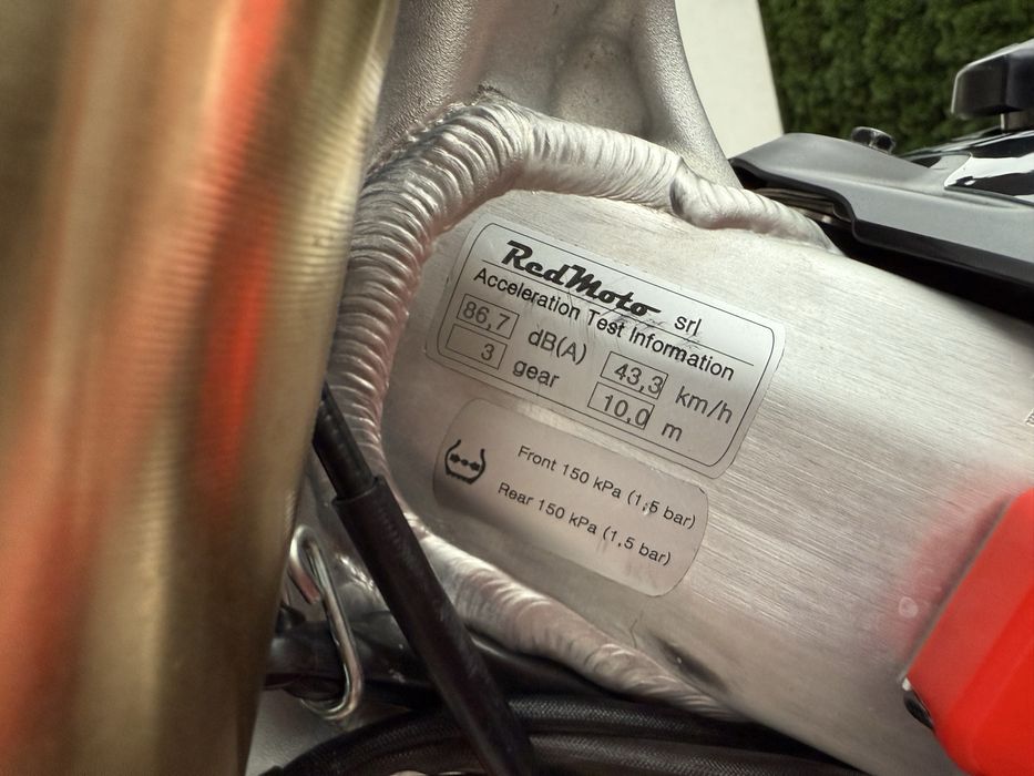 Honda CRF 450 RX z Homologacją Oryginał Red Moto