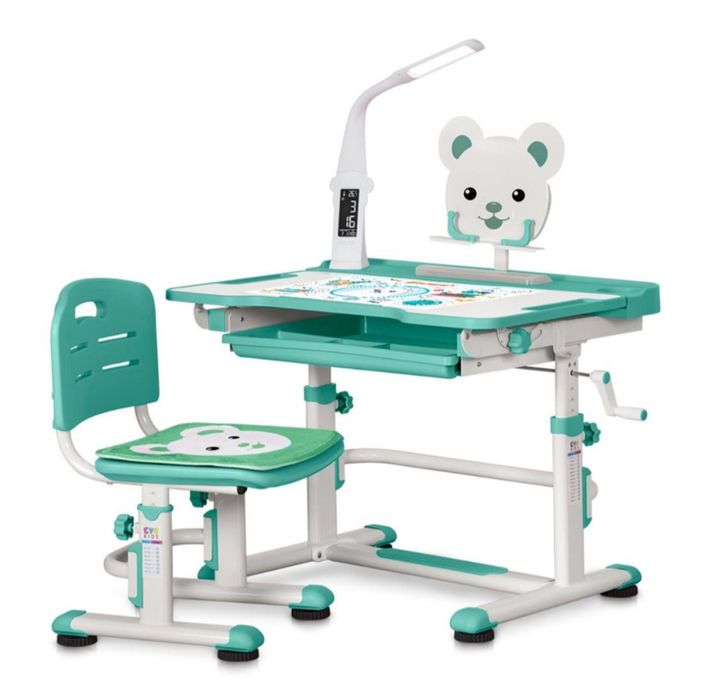 Дитячий стіл. Парта EVO kids з видмедиком від 3-х років!