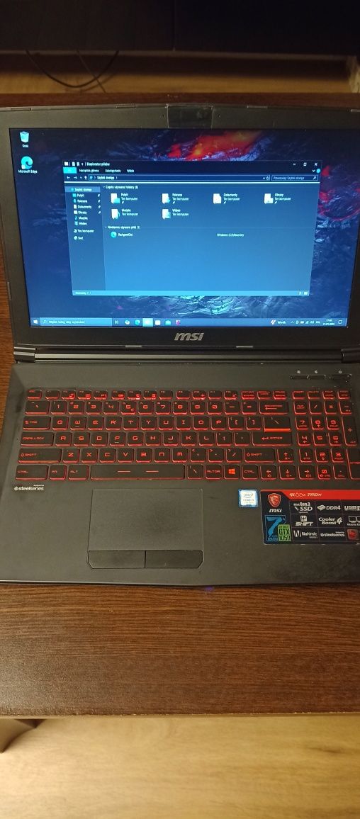 Laptop MSI GL62M 7Rdx