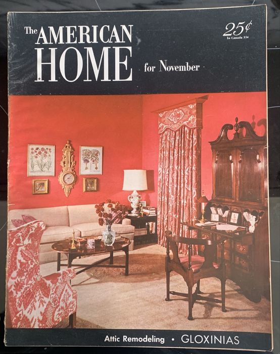 Revista american home 1952