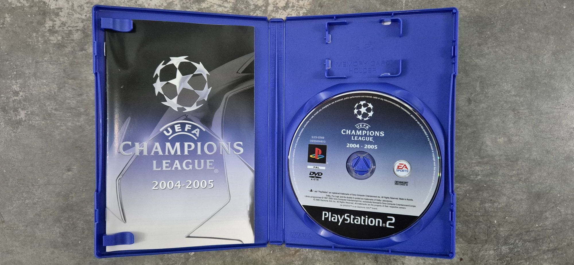 Jogo PS2 "Champions League 2004/2005"