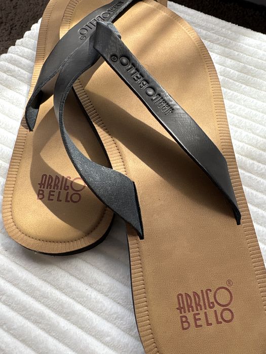 Nowe markowe japonki z naturalnej skóry