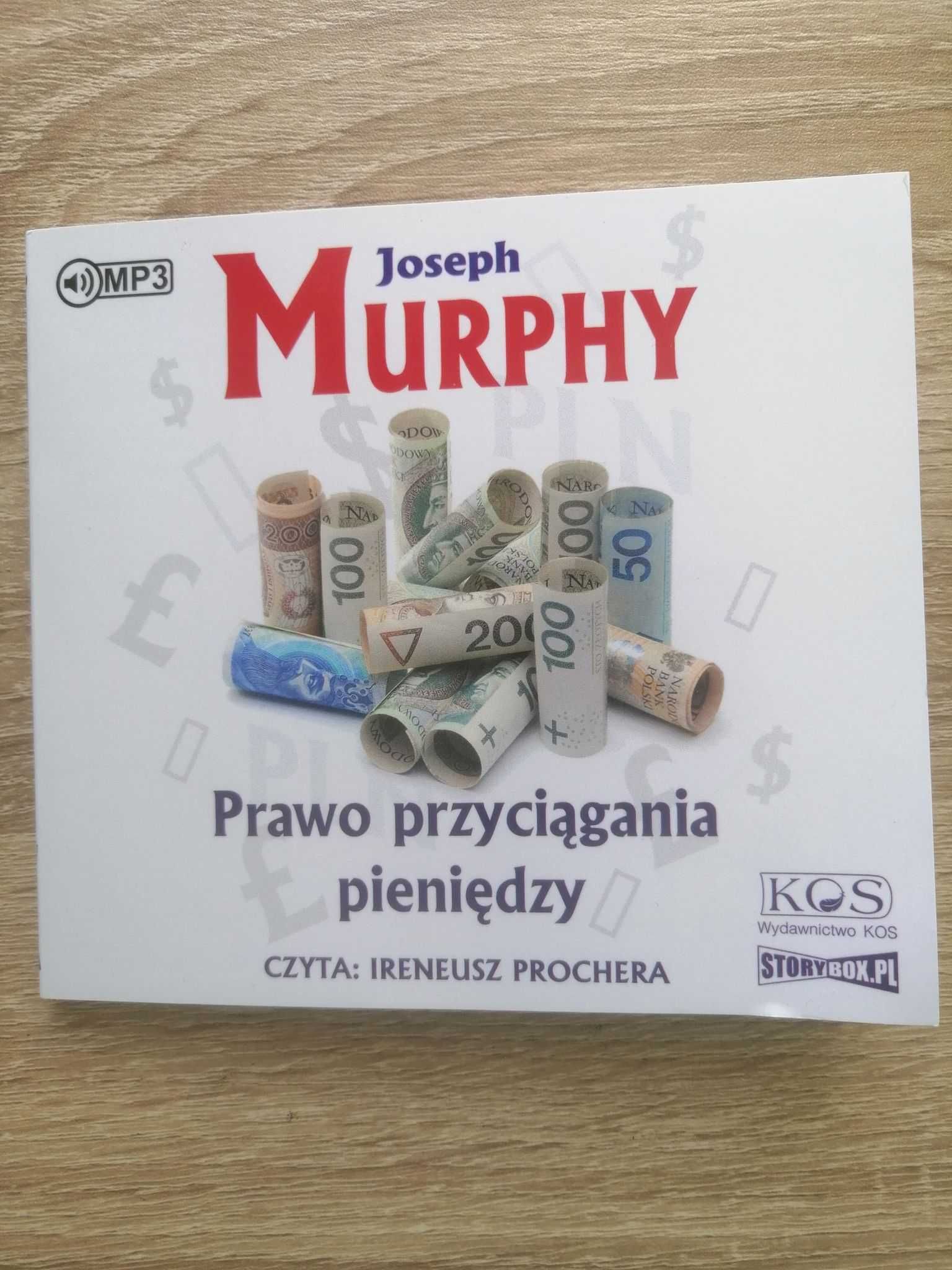 Joseph Murphy Prawo Przyciągania Pieniędzy  Audiobook CD Mp3 ( nowy )