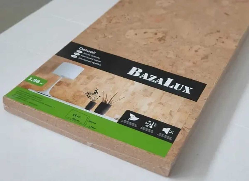 Коркові панелі для стін Twist, шпалери коркові